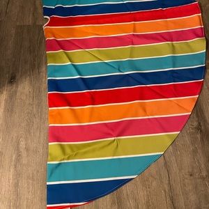 Round zipper table cloth